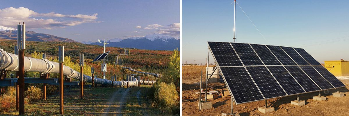 Решения солнечной энергетики для нефтегазовых месторождений